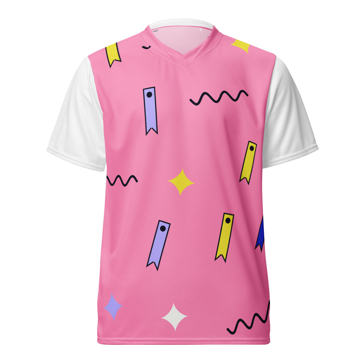 Recycled unisex sports jersey