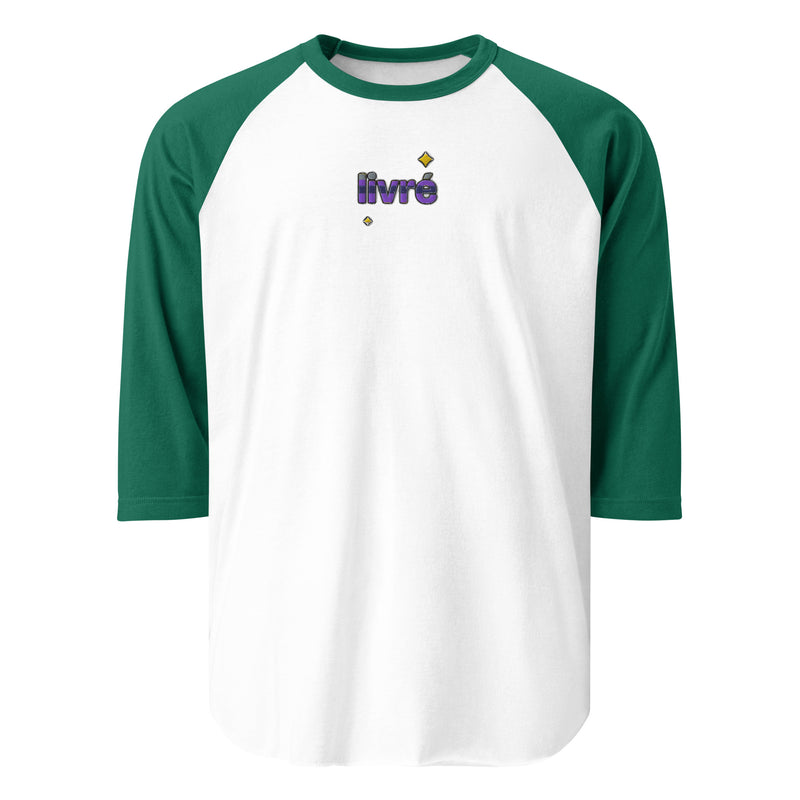 3/4 sleeve raglan shirt